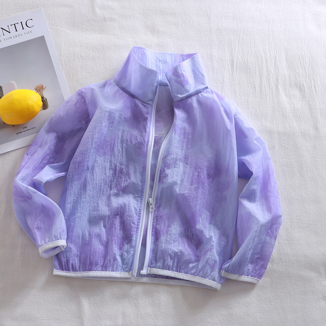 [Liquidación] ropa de protección solar para niños verano nuevo bebé ropa de protección solar al aire libre transpirable abrigo ligero ropa para niños piel