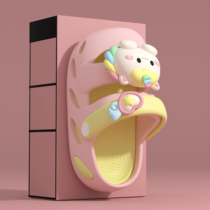 Детские летние сандалии для малышей, мультяшные, милые, с мягкой подошвой, новые, для мальчиков и девочек, балетки