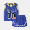 Summer sports suit, children's breathable set for boys, children's clothing, wholesale