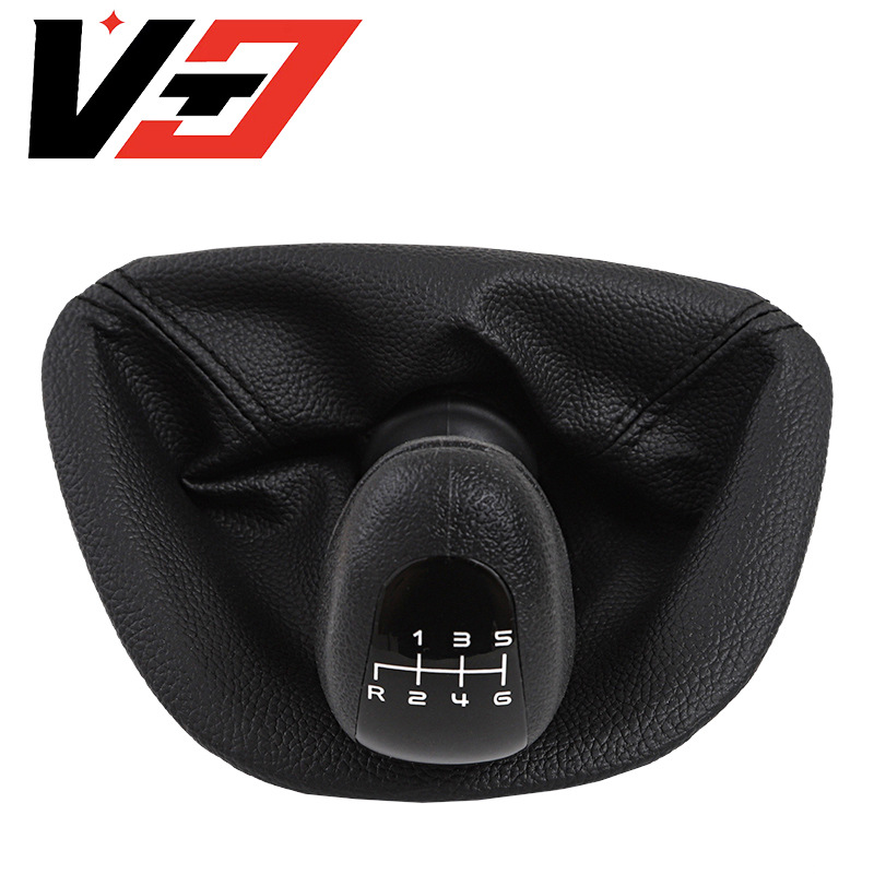 Mercedes-Benz Gear Shift Knob Leather Dust Cover for Mercedes-Benz W639 VITO (Cab and accessories) - black