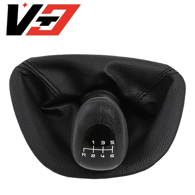 Suitable for Mercedes-Benz W639 Vito Gear Head Leather Dust Cover Gear Lever Shift Knob (Cab and accessories) - 6-speed
