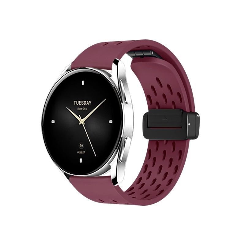 羽博は小米腕時計WatchS2/S3/S1運動通気シリコンゴム磁気吸引Color/2運動リストバンドを適用している|undefined