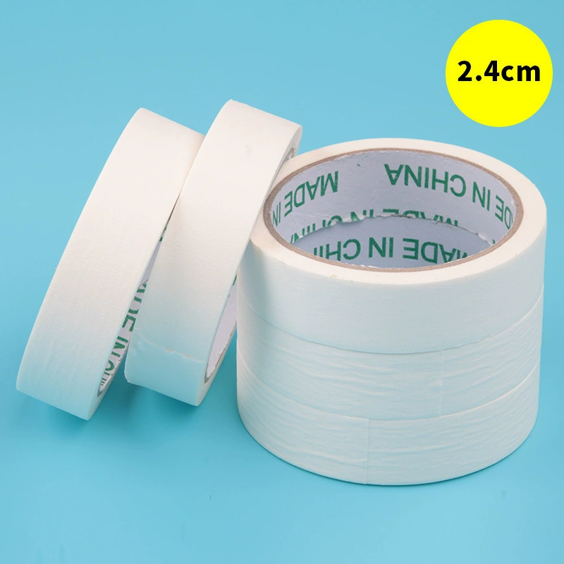 White paper tape for elementary school students, drawing apron, hair band, 20m