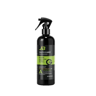 glass to prevent fogging, rain, and water — Automotive glass defogging agent