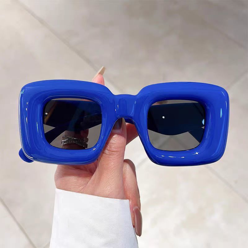 Gafas de Sol Cuadradas de Plástico con Protección UV400 para Fiestas