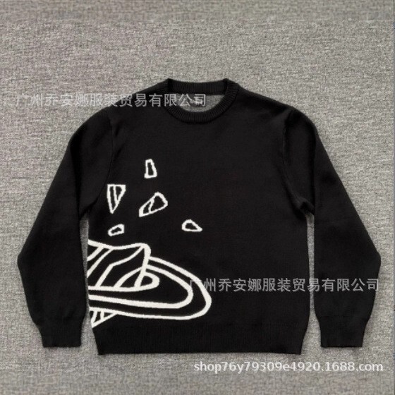 My0024 European and American Street Style Sweater for Men and Women, Autumn and Winter Soft and Gentle Fashion Letter Print Casual Loose Pullover Knitwear My0024 European and American Street Style Sweater for Men and Women, Autumn and Winter Soft and Gentle Fashion Letter Print Casual Loose Pullover Knitwear