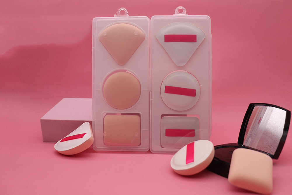 Makeup Puff Makeup Tools Types Fashion Solid Color Hydrophilic Non-Latex Makeup Puff 1