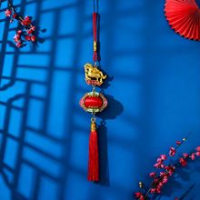 新年装饰彩马挂件 传统手工喜庆款 室内门窗客厅挂饰厂家现货供应