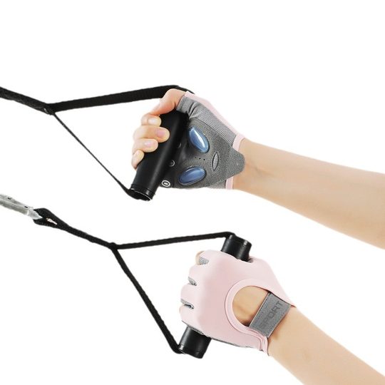 New Sports Gloves for Women, Yoga Fitness Exercise, Non-Slip, Shock-Absorbing Half-Finger Gloves, Wear-Resistant, Breathable, Anti-Callus Cycling