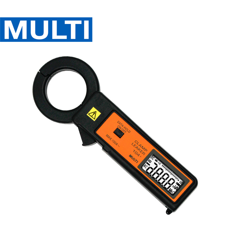 日本万用MULTI M-104+袖珍型钳形漏电电流表 M-102+宽量程钳形表