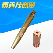 批發M14*1.5埋弧焊機配件紫銅導電嘴黃銅導電桿185mm