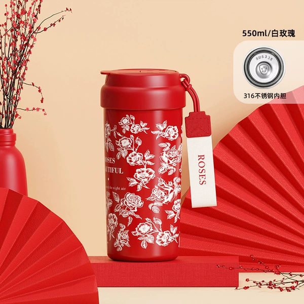 359-Rose White [Single Drink Stainless Steel]