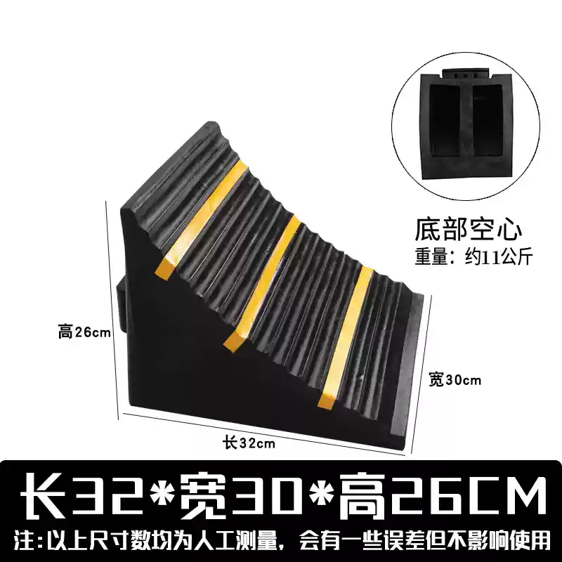 Estera antideslizante para neumáticos de goma para vehículos grandes