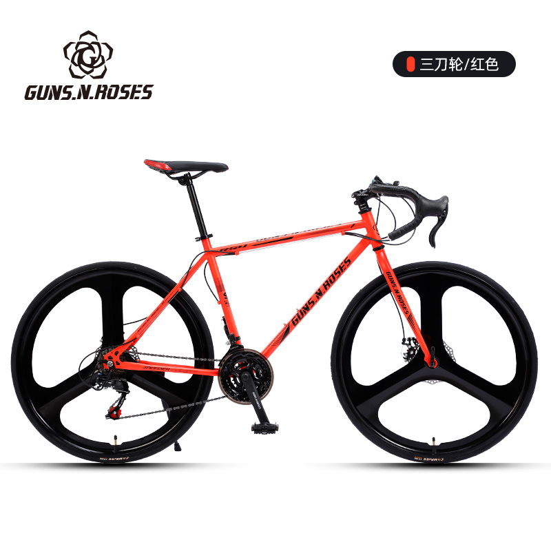 700c bicicleta de carretera para hombres y mujeres adultos velocidad variable súper ligero coche carreras ciudad flexión