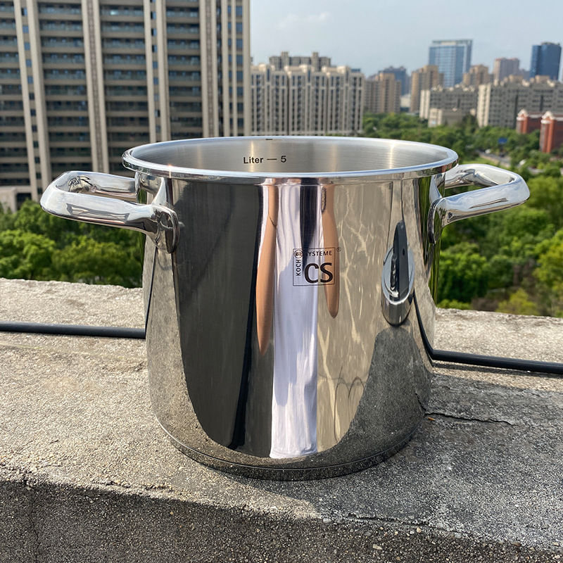 Alemania CS 304 acero inoxidable autoclave casera de alta presión rápida cocina a presión 5.5L