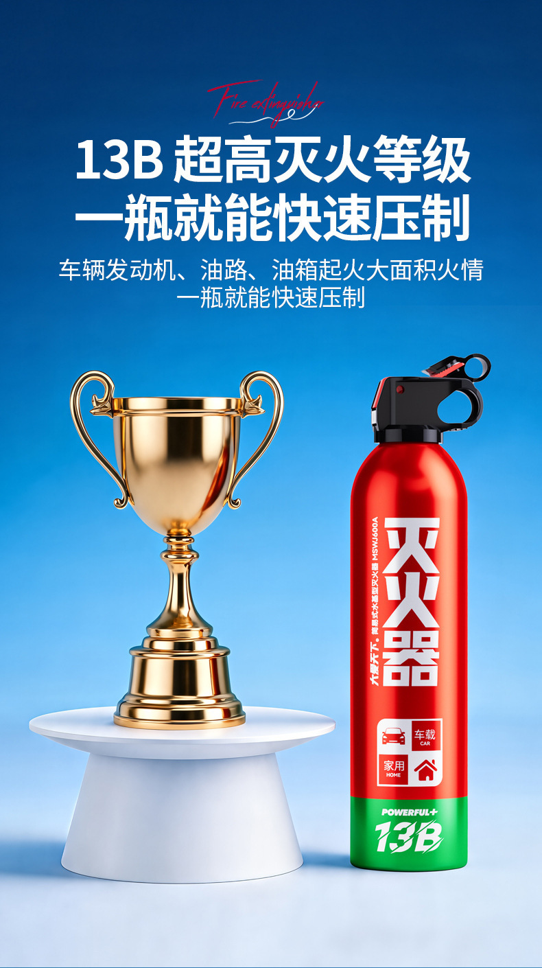 Vehicle Water-based Fire Extinguisher Vehicle-mounted 13B Portable Water-based Fire Extinguisher Vehicle Annual Inspection Vehicle Fire Equipment