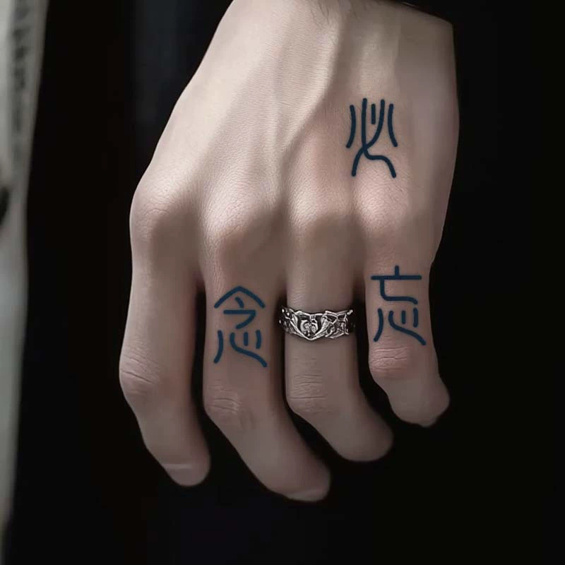 Herbal waterproof tattoo stickers, retroreflective sticker, long-term effect