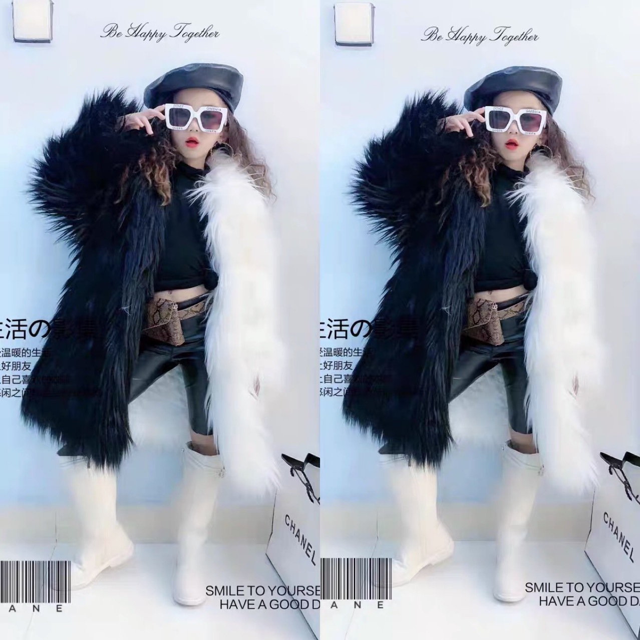 Winter colored woolen long-sleeve