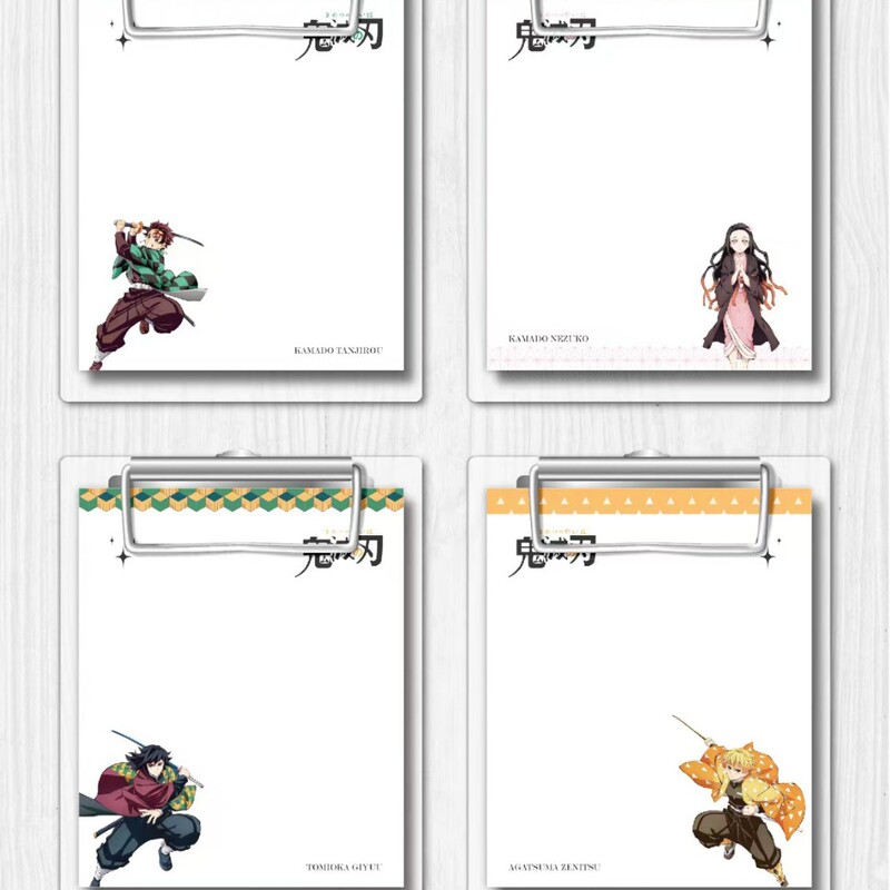 Persimmon-Like Good Luck Small Dog Transparent Acrylic Clipboard Memo Pad Portable Convenient Sticky Notes High-Value Small Notebook