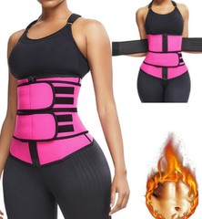Sweat-Binding Waist Trainer Exercise Belt Fitness Waist Protection Sweat-Burning Deep Squat Waist Belt Fat Burning Abdominal Cincher Sweat Goddess Tool