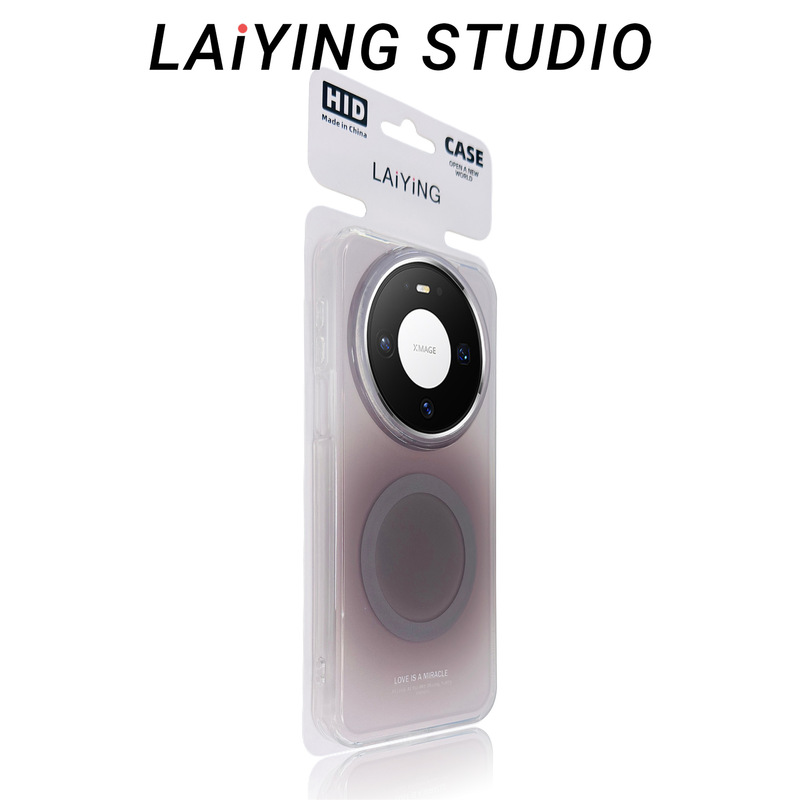 [Mate80 Black Classy Smudged] Suitable for Huawei Mate80Promax New Mobile Phone Case Magnetic Suction Pura70Ultra Classy Sense for Men and Women Mate60Pro+ Soft Edge Anti-Fall Protective Cover