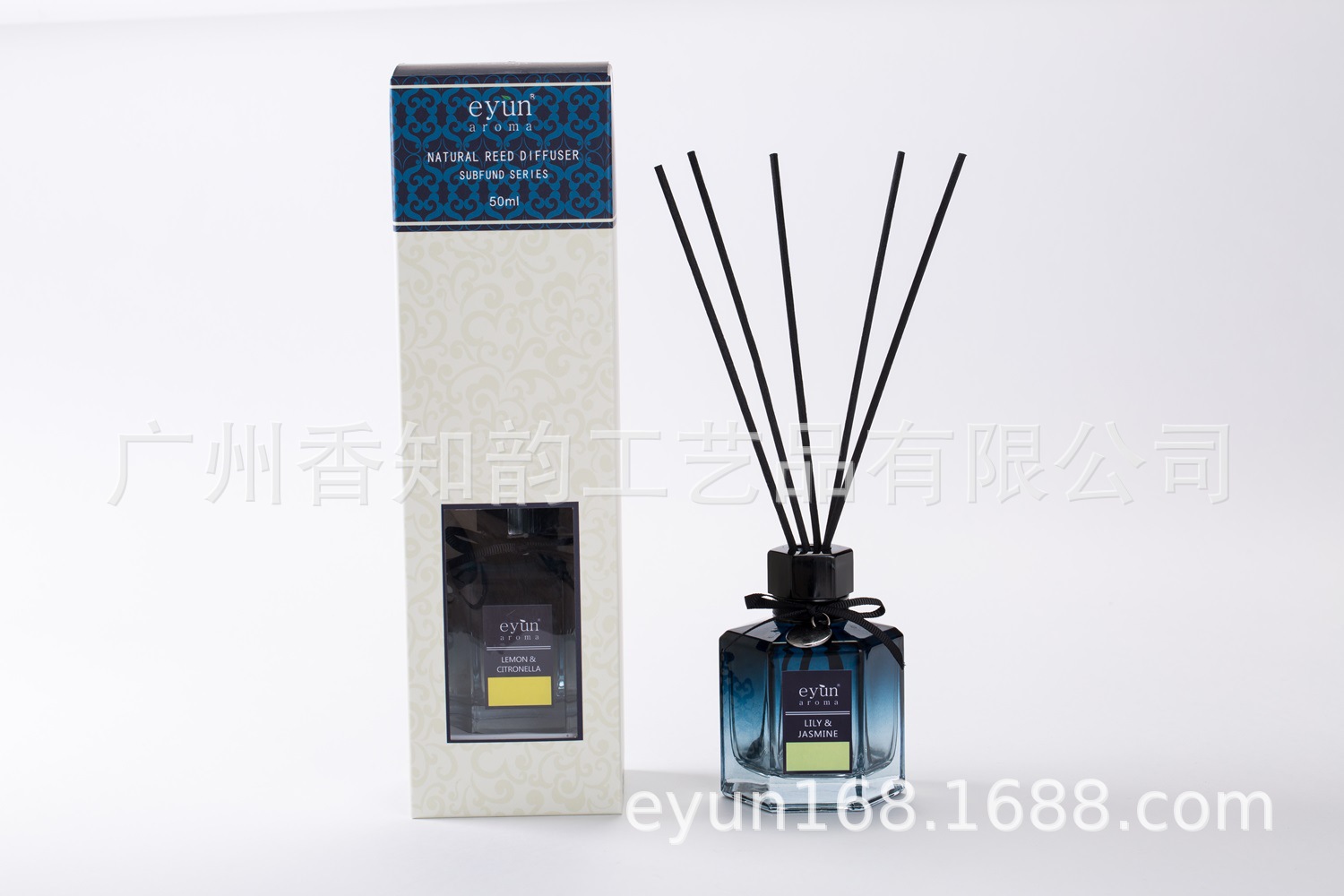厂家供货 香知韵EYUN  无火香薰藤条纤维棒 自然散发I16-100ML