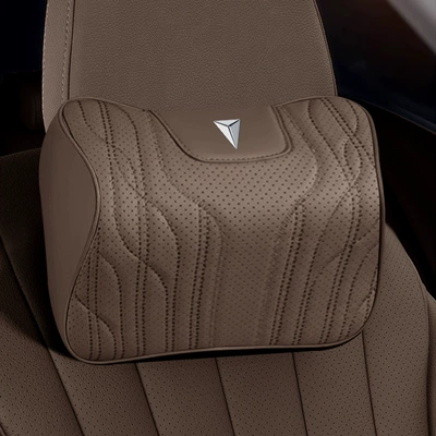 Lumbar Breathable Seat Cushion: Waist support - chestnut-brown-neck-pillow