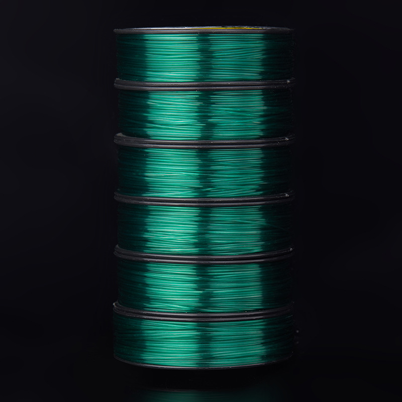 100 metros de línea de pesca de seda original línea principal línea secundaria línea de pesca de Taiwán línea de pesca de nylon resistente al desgaste fuerte línea de pesca de seis discos