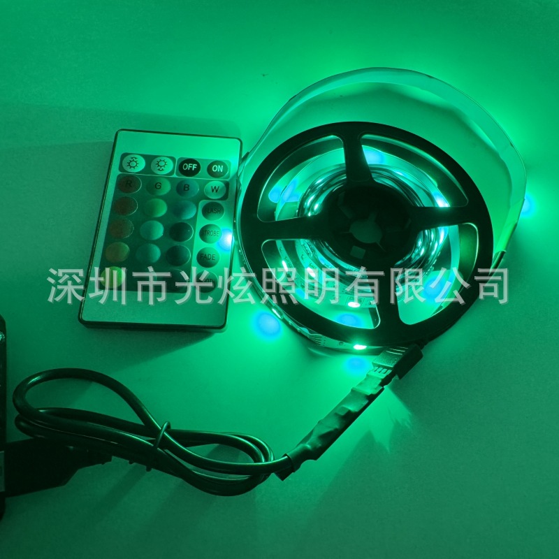 (2개) 플러그 세트 5VRGB 분위기 전자 스포츠 시트 디스플레이 자체 접착 LED 유연한 라이트 바 도매 USB 조명
