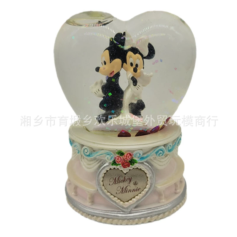 Декоративный предмет хвоста инвентаря, Mickey Michei Сердце Водяной шар кристаллические шары Decoration