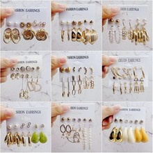 XP17 ����ѷ�羳�¿ʽ���Ŷ�����װԲȦ�������Ů earrings