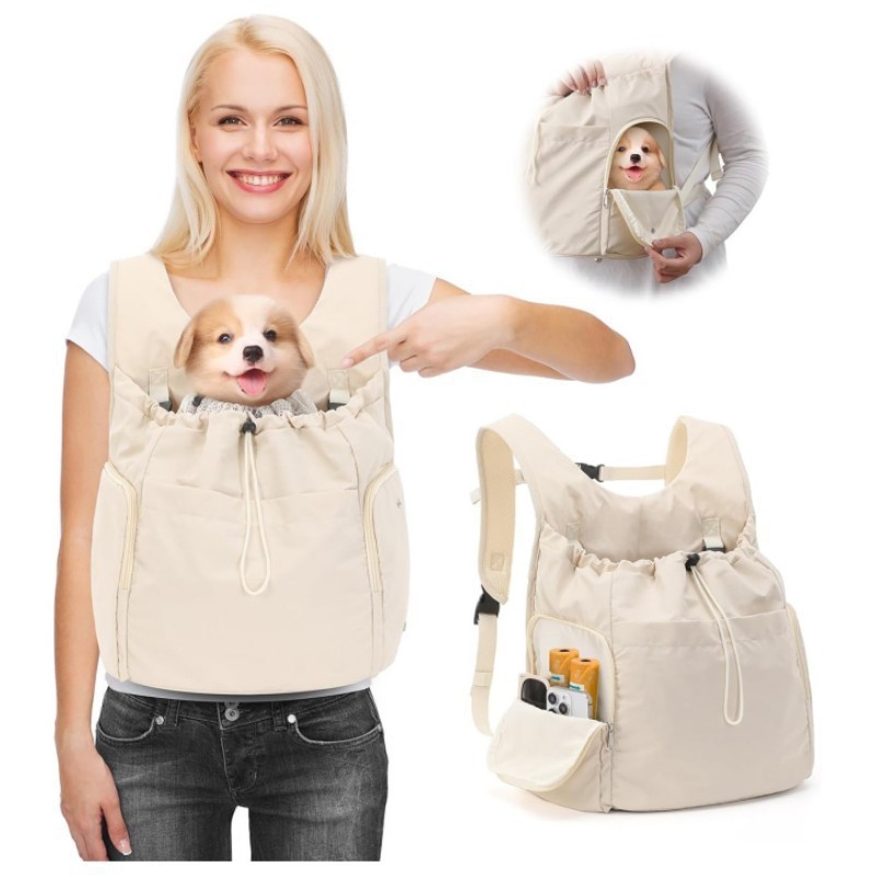Spot Amazon Pet Out Bag Bolsa de pecho para gatos Bolsa para perros transpirable de gran capacidad Bolsa móvil para perros portátil