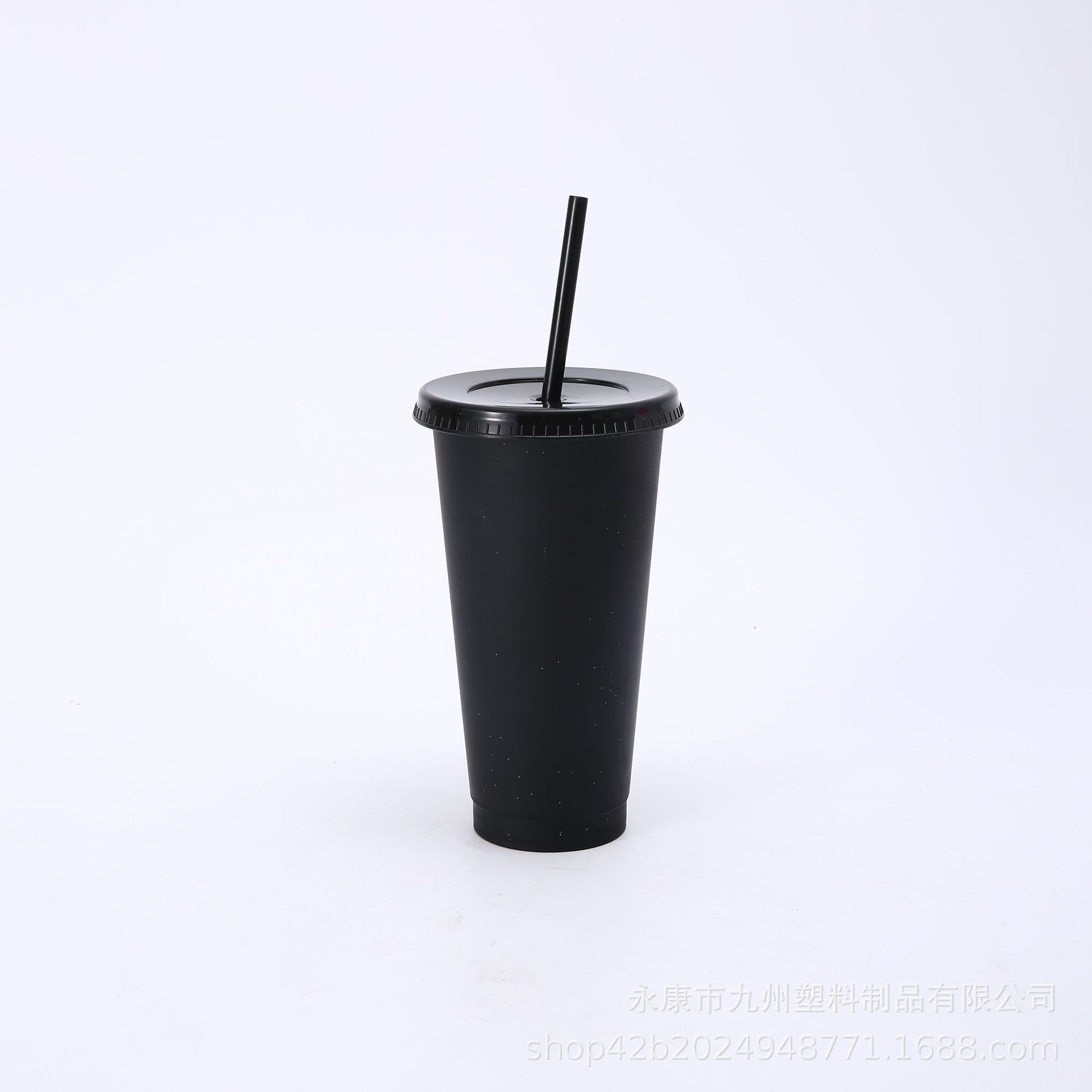 Taza de lentejuelas de brillo de papá estrella caliente transfronteriza de gran capacidad pp taza de pajita de plástico taza de agua de moda al por mayor