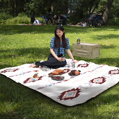 SunnyFeel Outdoor Camping Picnic Mat, Thick Ultrasonic Waterproof Pad for Wilderness Campsite Ground Mat Sleeping Pad