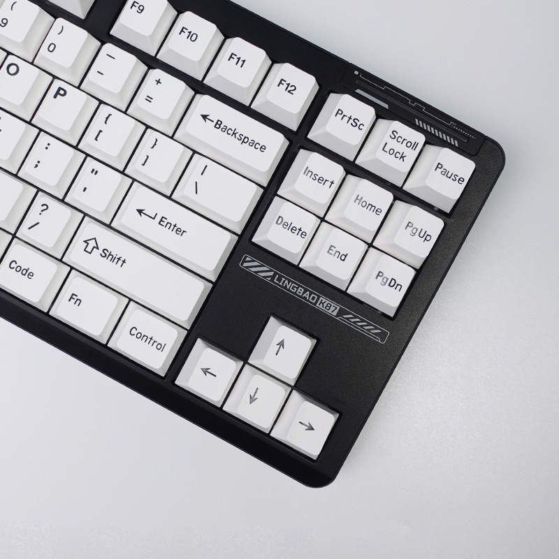 Bow Keycaps 174 Keys Two-Color Injection Molding Original Height Minimalist Pbt Material Full Set Box Mechanical Keyboard Wireless Bow Keycaps 174 Keys Two-Color Injection Molding Original Height Minimalist Pbt Material Full Set Box Mechanical Keyboard Wireless
