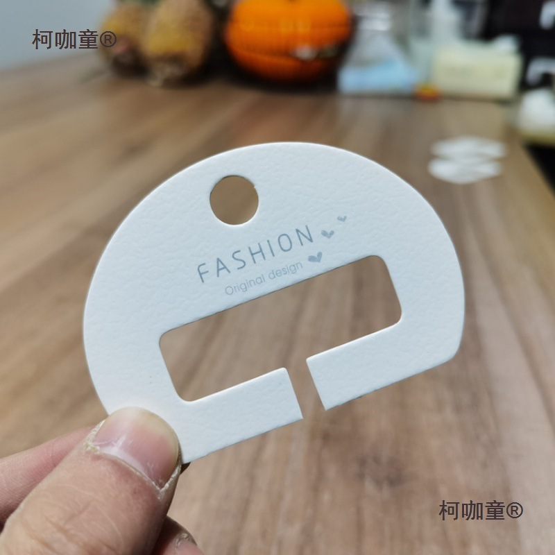 卡片diy成人包装鲨鱼抓夹发饰品类儿童卡子挂卡纸麦夹女发夹优惠