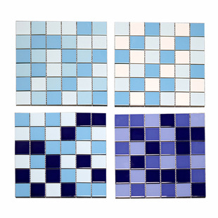 ��Ӿ���Rِ�˴ɴu48x48mm���{ɫ�Ƶ�ȼٴ�Ӿ�شu�w���^�{ɫ�մ�