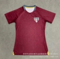 2526 são paulo burgundy women's training apparel