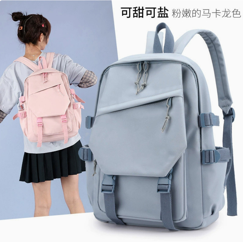 Casual Backpack for Women 2025 New Trendy Simple Small Backpack Lightweight Travel Backpack College Student Class Backpack