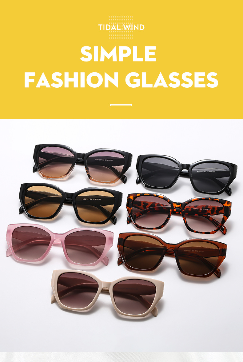 52g Weight Full Frame Glasses Structure Sunglasses Classification PC, UV400 Protection Lens Material Special-Shaped Mirror Glasses Style Holiday, Travel Occasion Solid Color Pattern All Seasons Season Women's Gender Simple Style, Classic Style Style Simple Style Classic Style Solid Color PC UV400 Protection Special-Shaped Mirror Full Frame Women's Sunglasses 4