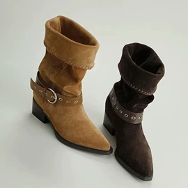 女式皮靴;女式时装单鞋;乐福鞋