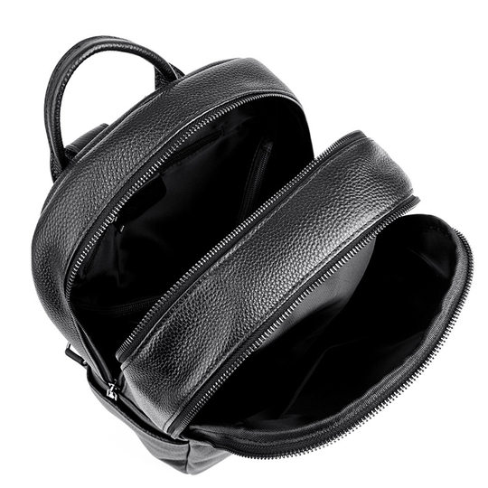 New Genuine Leather Backpack Women's Backpack Large Capacity High-end Women's Bag Fashion Laptop Bag Women's Bag