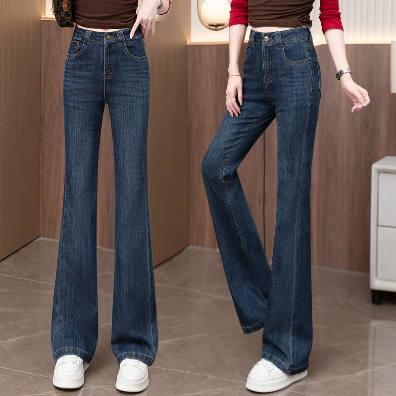 Guangzhou Xintang Jeans Official Flagship Store Flared Pants Spring and Autumn Pants 2025 New Style Popular Hot Style This Year