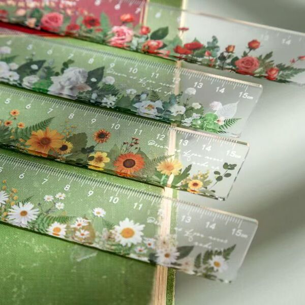 Acrylic ruler