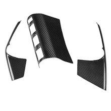 适用于08-16尼桑GTR R35真碳纤维汽车内饰中控套装改装配件装饰