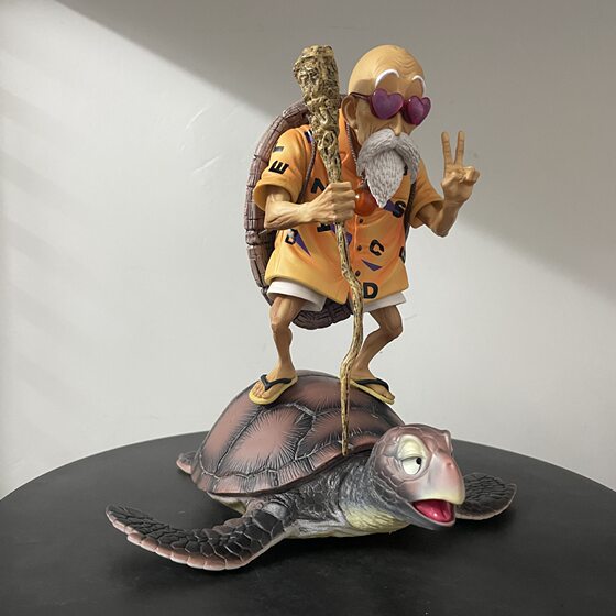 First appearance of Fairy Roshi Classic Scene Dragon Ball Hand-held Animation Surrounding Tide Play GK Desktop Model Ornaments Gifts