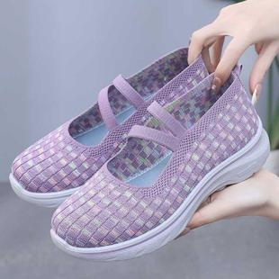 Old North Cloth Shoes Women's Soft-soled Mother Shoes Non-slip Wear-resistant Casual Shoes Spring and Summer Slip-on Thick-soled Single-layer Shoes