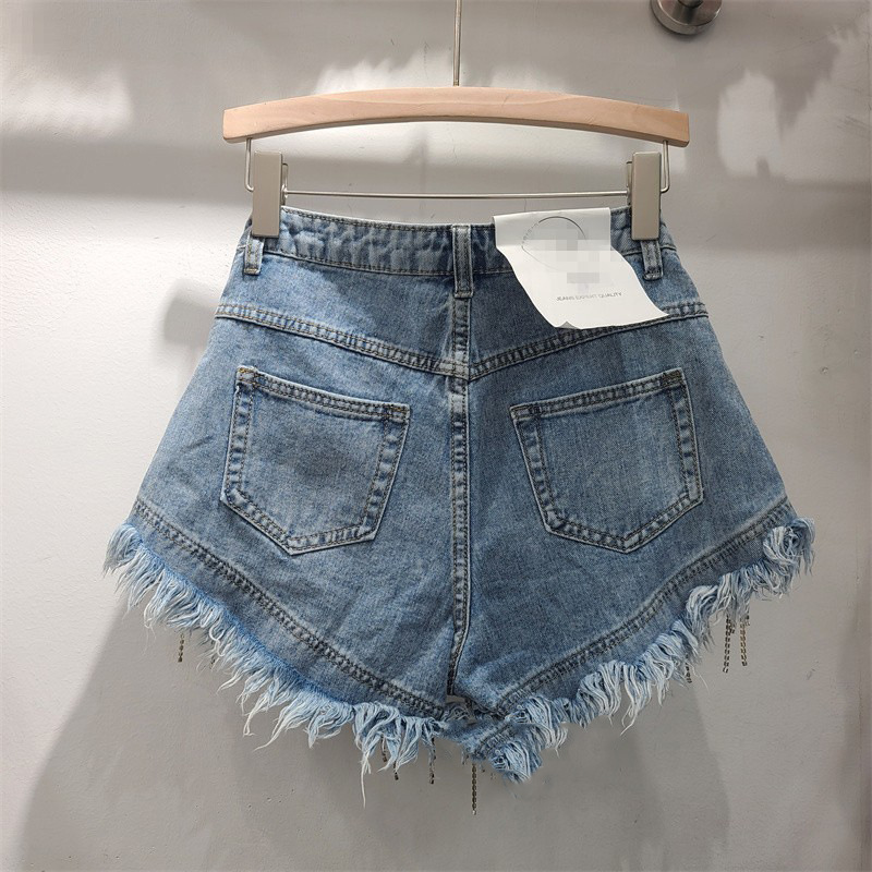 Denim Shorts Image 2