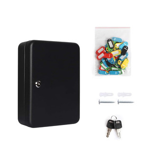 Key Cabinet Wall-Mounted Management Box Company 48-Bit Intermediary Car Construction Site Key Box 40 Hanging Storage Box Wholesale