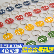 数字号码牌标记寄存牌洗浴编号钥匙牌桑拿线圈塑料手牌不锈钢牌子